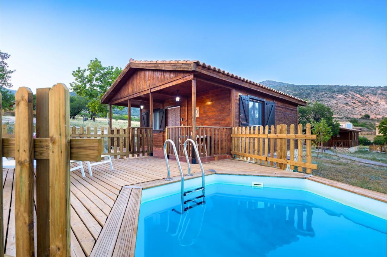 Aldea Los Odres - Cabanas De Madera De 1ª Con Piscina Privada Y Bbq En La Puerta Moratalla Kültér fotó