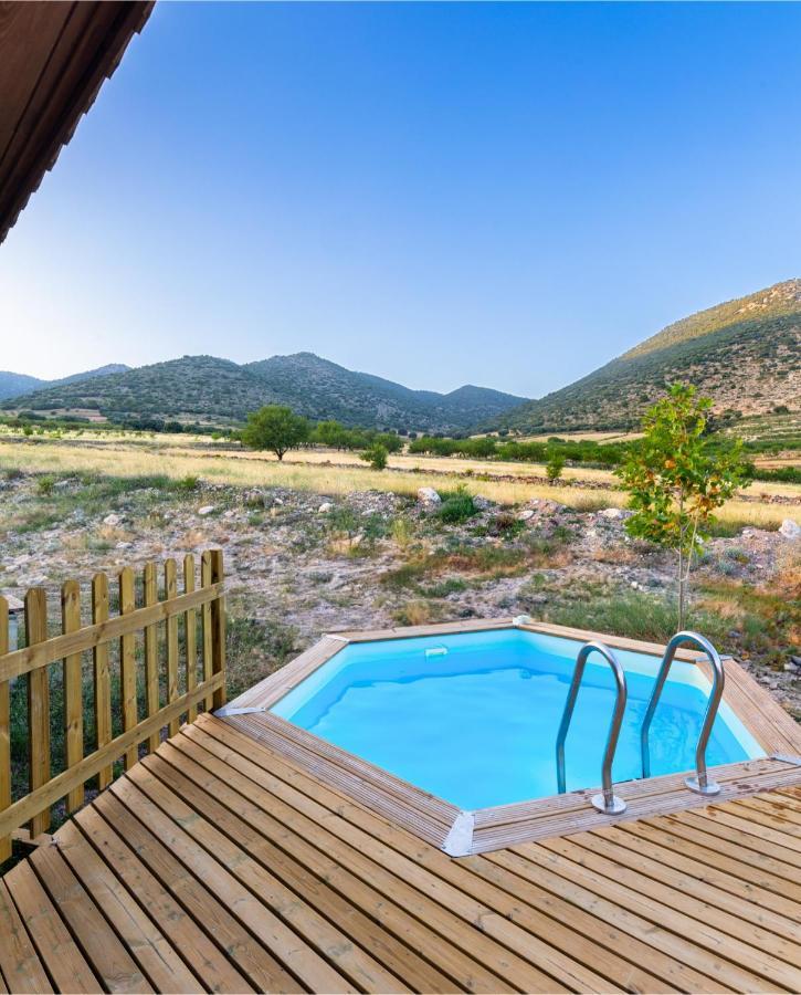 Aldea Los Odres - Cabanas De Madera De 1ª Con Piscina Privada Y Bbq En La Puerta Moratalla Kültér fotó