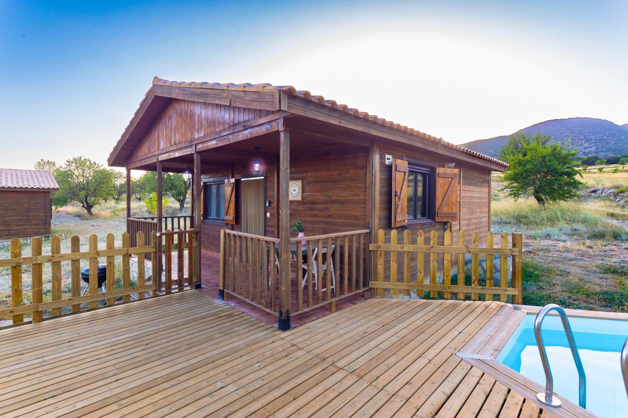 Aldea Los Odres - Cabanas De Madera De 1ª Con Piscina Privada Y Bbq En La Puerta Moratalla Kültér fotó