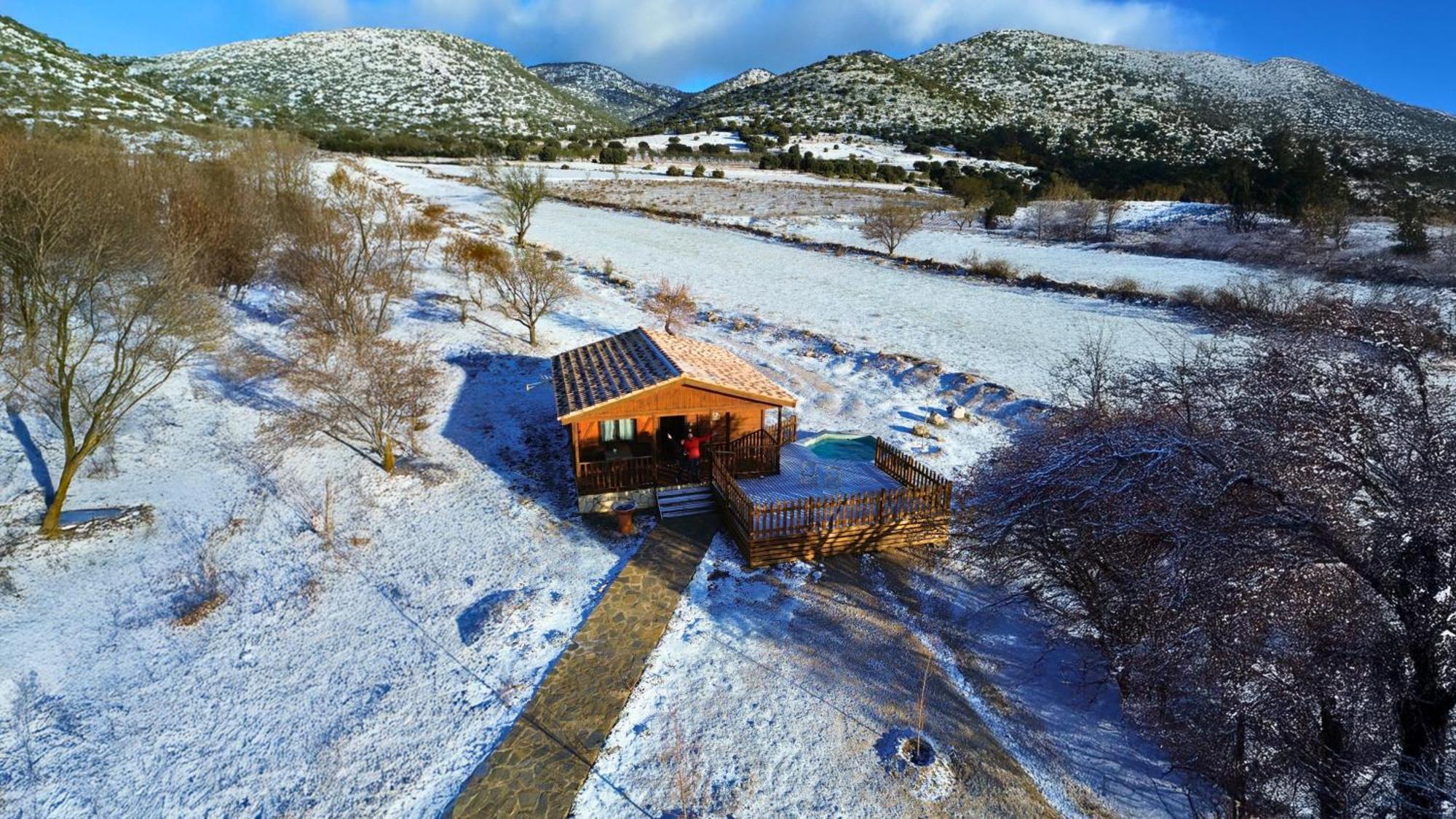 Aldea Los Odres - Cabanas De Madera De 1ª Con Piscina Privada Y Bbq En La Puerta Moratalla Kültér fotó
